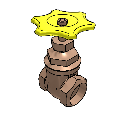 Docol ABNT 1" drawer valve - DocolBásicos Industrial Valves