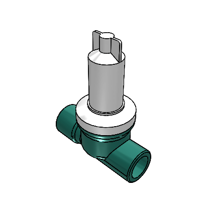 Docol BaseTec PPR ceramic valve 1/2 turn, 20mm - DocolBasics Industrial Valves