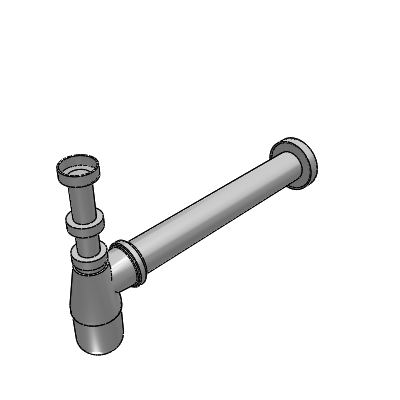 Docol Square washbasin siphon - DocolBásicos Industrial Valves