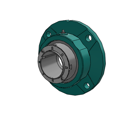 Imperial 3 & 4 Bolt Round Flange Bearings