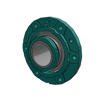 S-2000 Piloted Flange Bearing -Inch