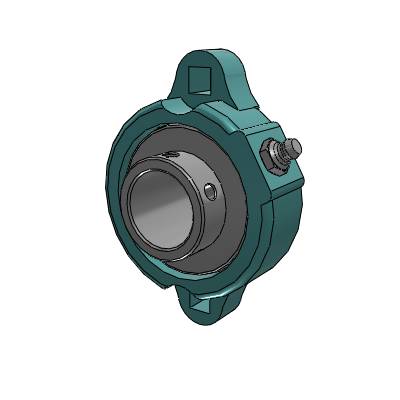 SC 2 Bolt Flange Bearings -(Normal Duty)