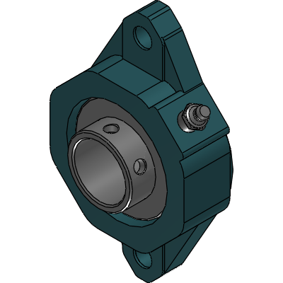 SC 2 Bolt Flange Bearings -(Normal Duty)