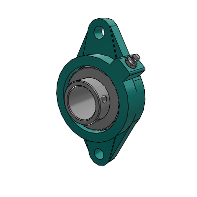 SC 2 Bolt Flange Bearings -(Normal Duty)