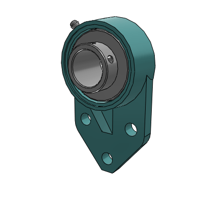 SC 3 Bolt Flange Bearings -(Normal Duty)