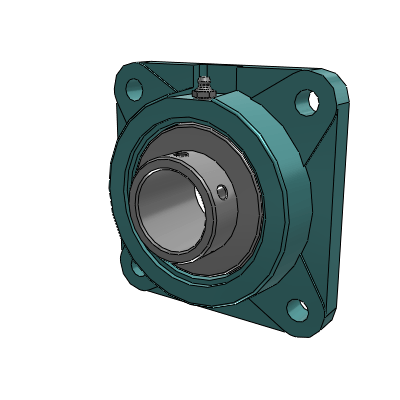 SC 4 Bolt Flange Bearings -(Normal Duty)