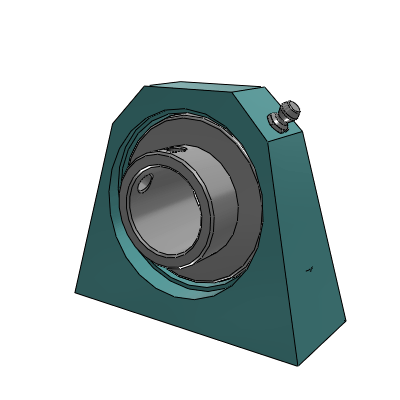 SC Pillow Block Bearings -(Normal Duty) -Corrosion Resistant Insert -Polymer Housed -Tapped Base Housing -E-Z KLEEN