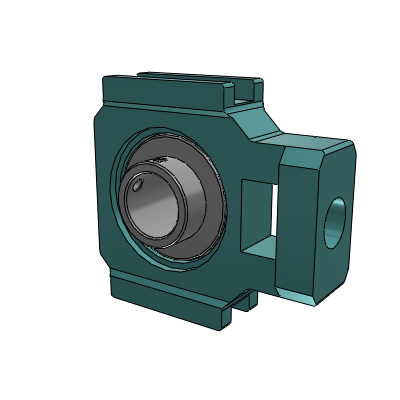 SC Take-Up Bearings -Wide Slot -(Normal Duty) -Polymer Housed -Corrosion Resistant Insert -E-Z KLEEN