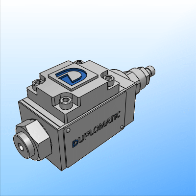 Balancing valve, up to 25 l/min - subplate mounting - ISO 4401-03 (CETOP 03)