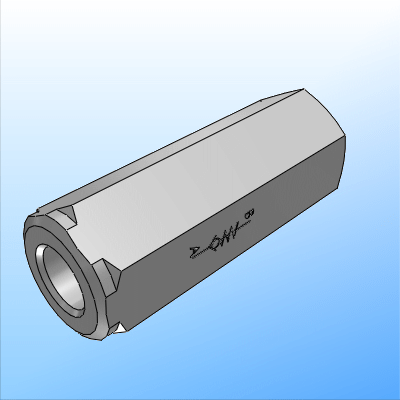 Check valves - cartridge type - threaded ports