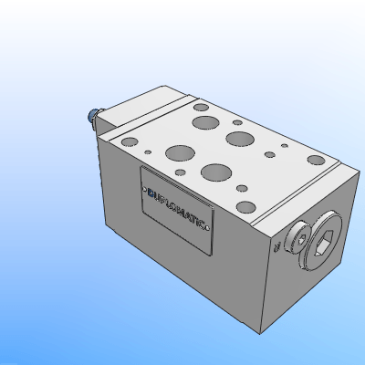 Pressure relief valve – modular version - ISO 4401-07