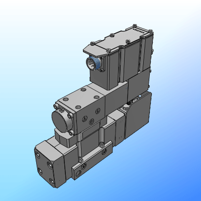 Directional control valves with servo-proportional pilot stage - standard electronics