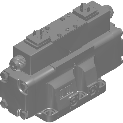 Dynex D08 Pattern Directional Control Valve - D.C. Solenoid Piloted, Hirschmann Connectors Industrial Valves