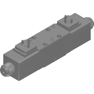 Dynex High Pressure HP03 Pattern Directional Control Valve - D.C. Solenoids, Hirschmann Connector Industrial Valves