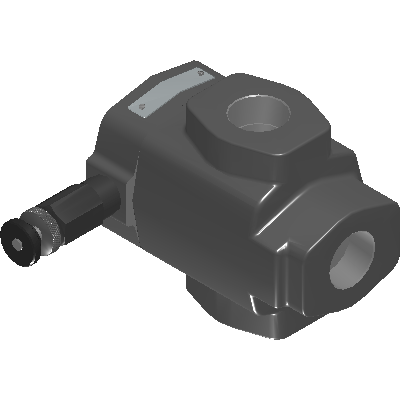 Dynex 8800-06-30 Series Poppet Valve - Line Connected, 1 NPT Industrial Valves