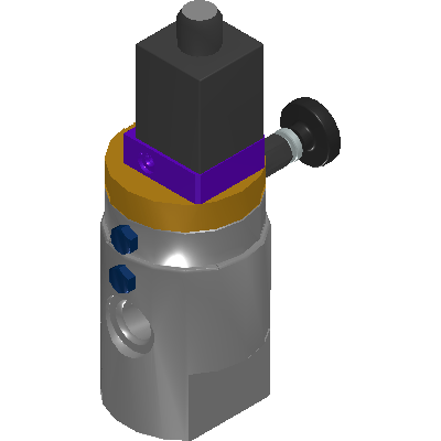 Dynex H8819 Series Electric Vent Relief Valve , Line mounted Industrial Valves