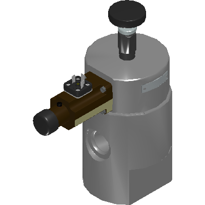 Dynex H8819 Series Proportional Relief Valve , Manifold Mounted Industrial Valves