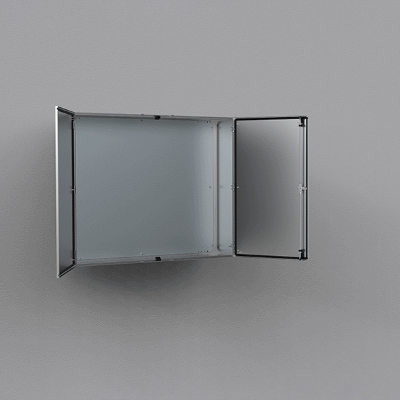 Armarios de acero inoxidable con doble puerta