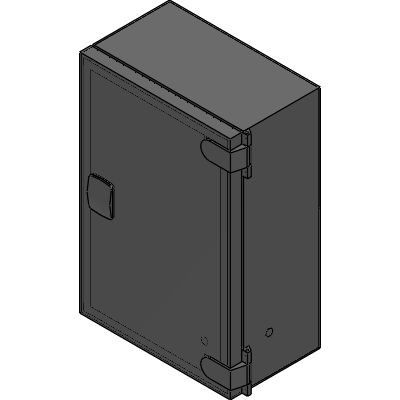 Stainless steel hinged terminal box