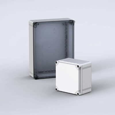 Large polycarbonate terminal box