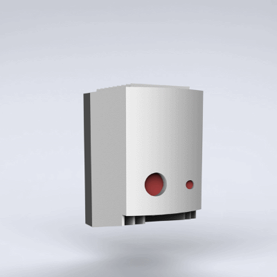 Resistencia con ventilador y termostato