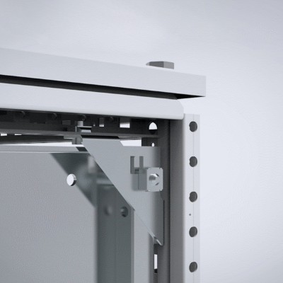 Side mounting plate brackets
