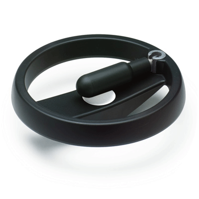 ELESA-Volantini a razze, corona a sezione piena