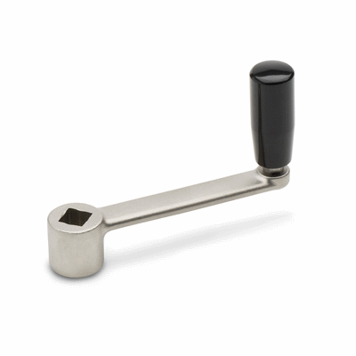 Stainless Steel-Cranked handles