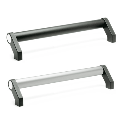 Offset tubular handles