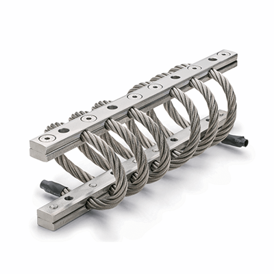 Cable antivibration mounts
