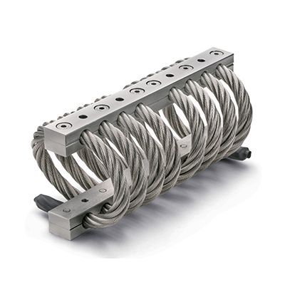 Cable antivibration mounts