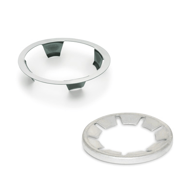 Spring ring for ball