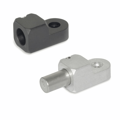 Twistable two-wayconnecting clamps