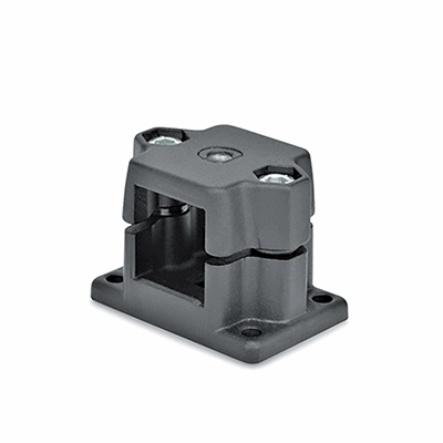 Connecting clamps with base