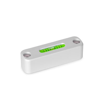 Screw-on levels, Type AV, aligned, installation from front side (not adjustable)