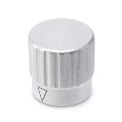 Stainless Steel-Control knobs, Type A with arrow