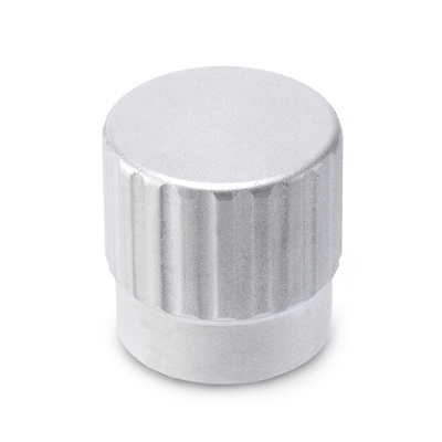 Stainless Steel-Control knobs, Type B neutral, without arrow or scale