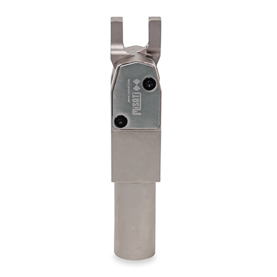 Kraftspanner pneumatisch, zum zentrischen Spannen, Form BC, 2 Spannarme vertikal zum zentrischen Spannen