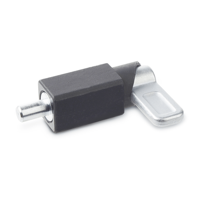Spring Latches, Steel, for Welding, Type A Square, latch riveted, not removable