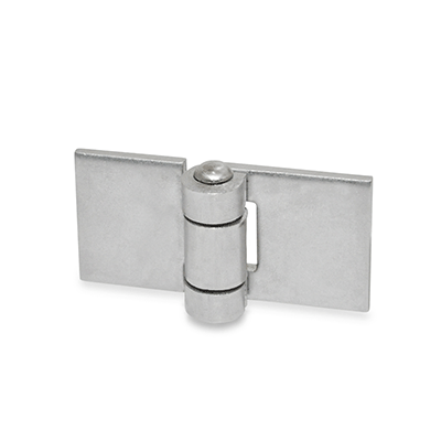 Stainless Steel-Sheet metal hinges for welding, Type A, without bores