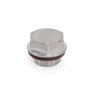 Stainless Steel Threaded plugs, Coding 1 without vent drilling, Type O neutral