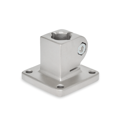 Fuß-Klemmverbinder, Aluminium, mit Schraube, Stahl verzinkt