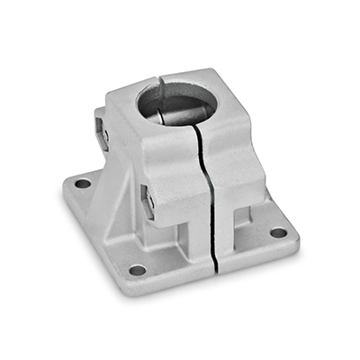Base Plate Connector Clamps, Aluminum, with screw, stainless steel