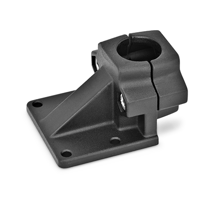 Base Plate Connector Clamps, Aluminum, with screw, stainless steel