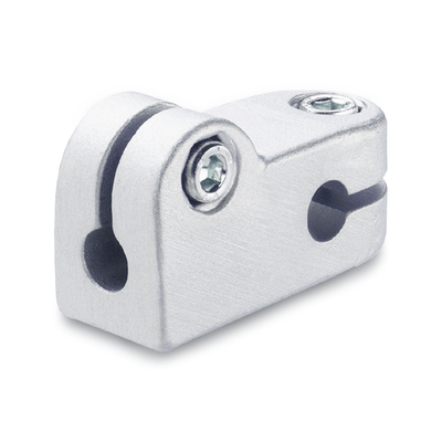 T-Angle Connector Clamps, Aluminum, with screw, stainless steel