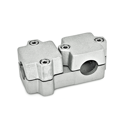 T-Angle Connector Clamps, Aluminum, with screw, stainless steel