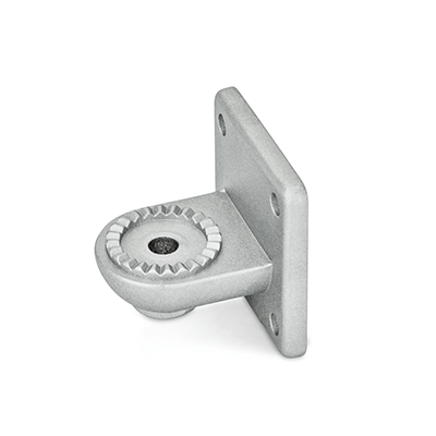 Swivel Clamp Connector Bases, Type AV, with external serration