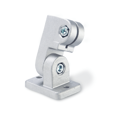 Swivel Clamp Connector Joints, Aluminum, with screw, Stainless steel