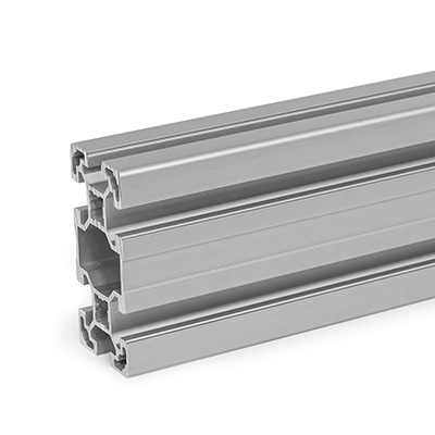 Aluminum Profiles, b-Modular System, with Open Slots on All Sides, Profile Type Light