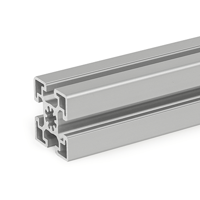 Aluminum Profiles, b-Modular System, with Open Slots on All Sides, Profile Type Heavy